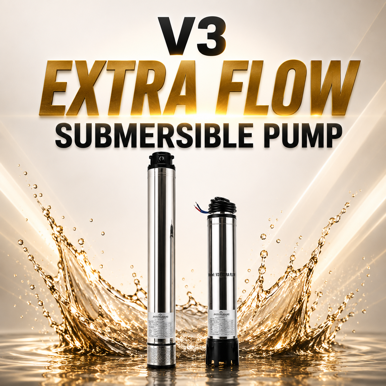 0.5 HP V3 Submersible Pump