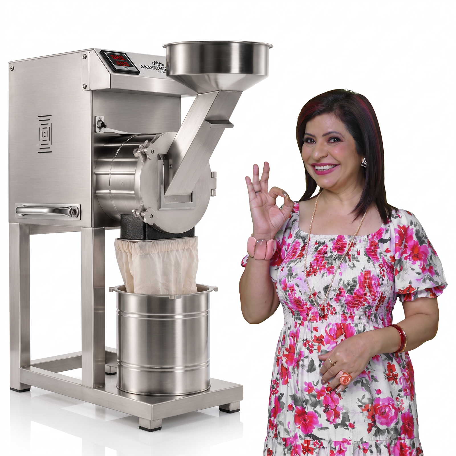 3 HP Fully Automatic Pulverizer Flourmill